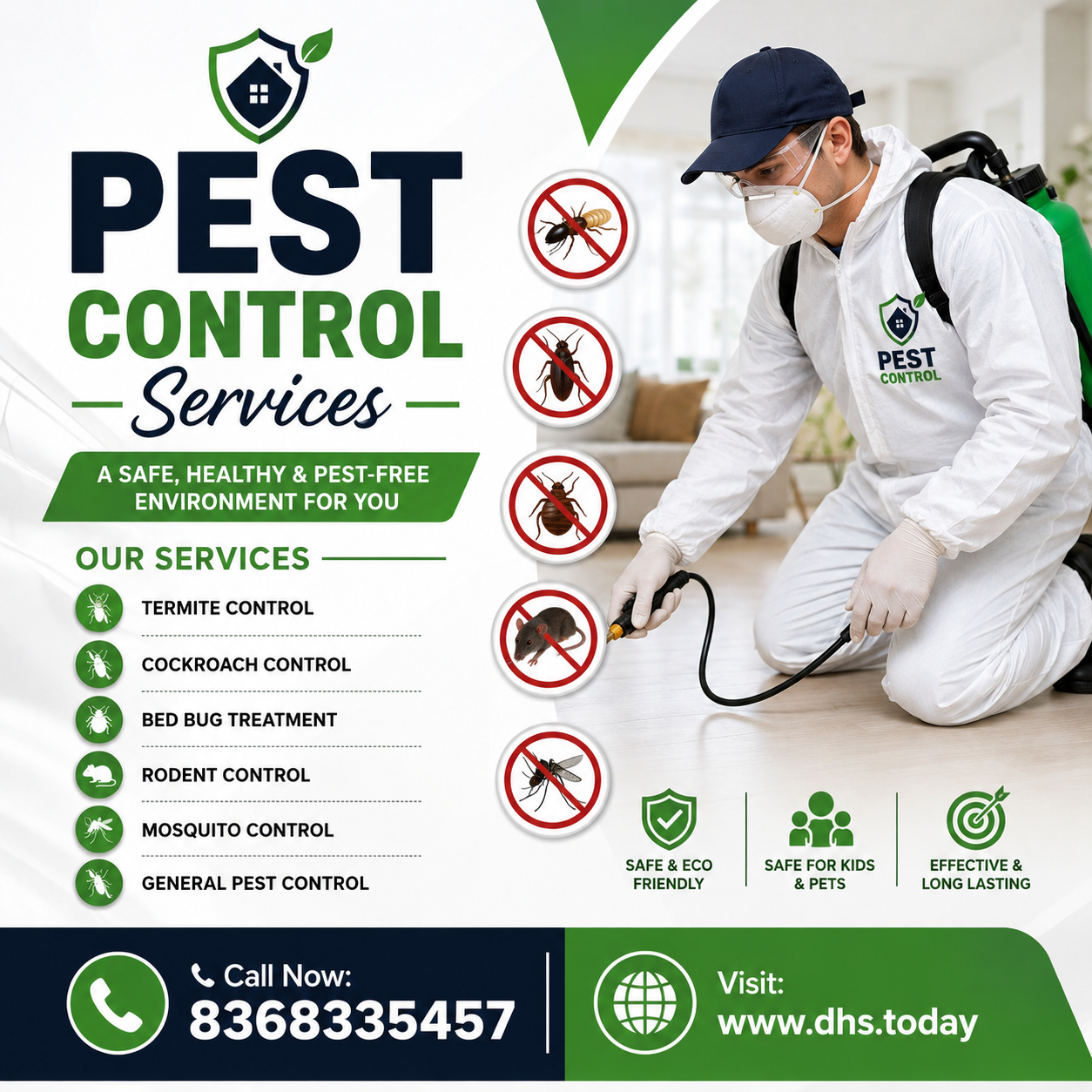 Pest Control Service in Hauz Khas-