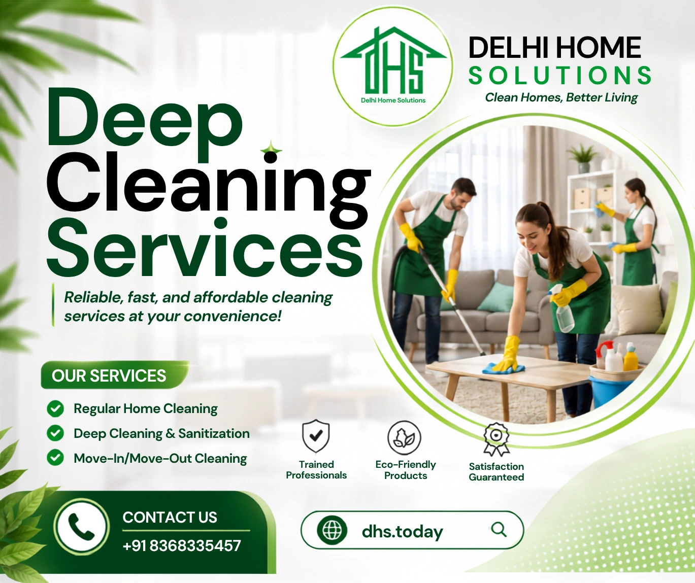 Deep Cleaning Service in chittranjan Park