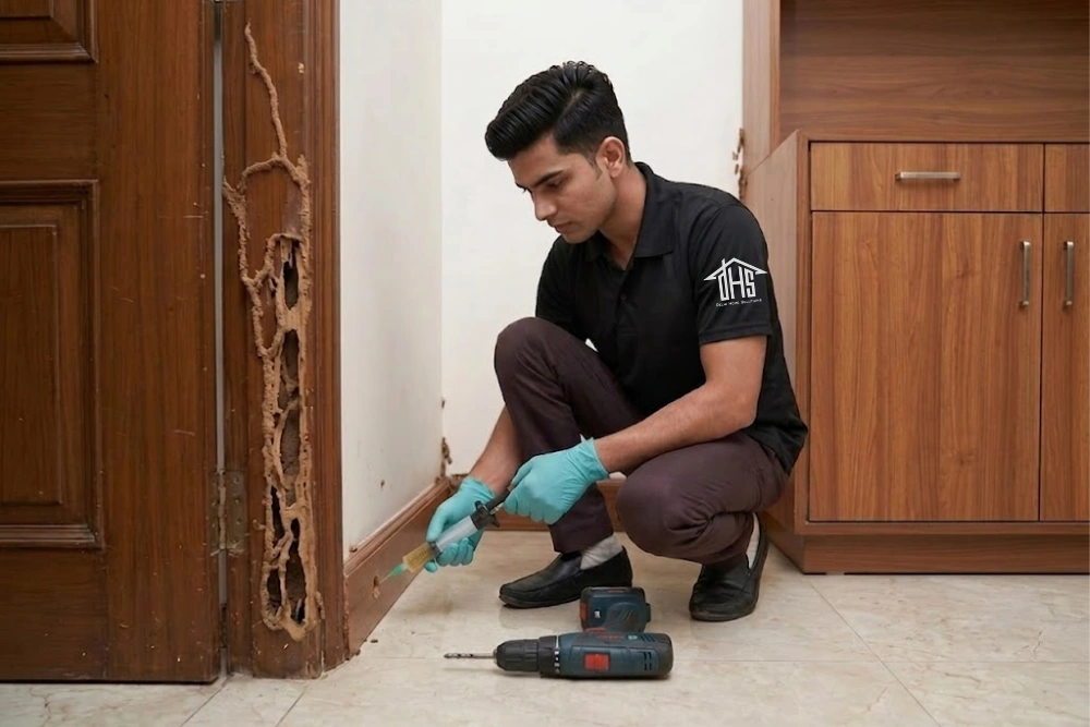 Professional termite treatment service