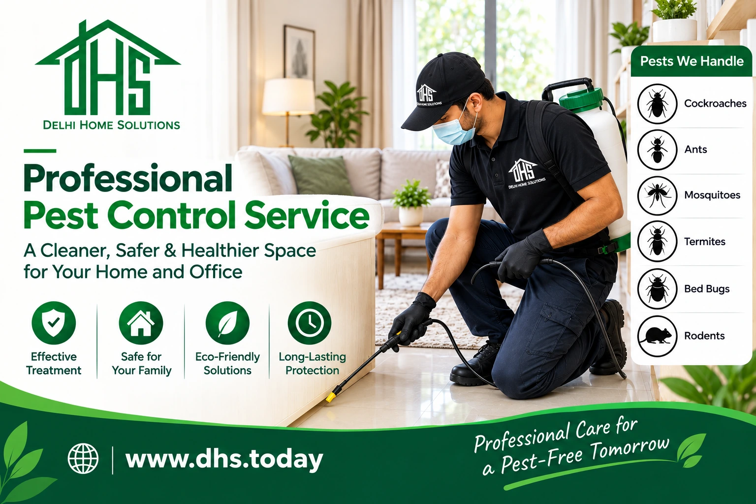 Pest Control Service in Vasant Kunj